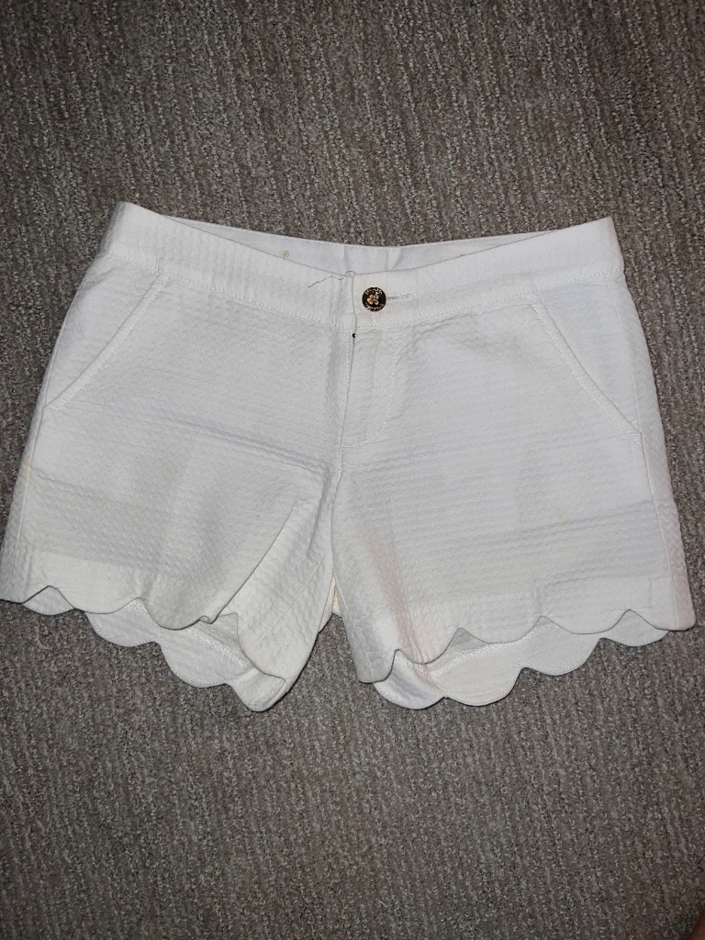 Lilly Pulitzer buttercup shorts size 00 LIKE NEW